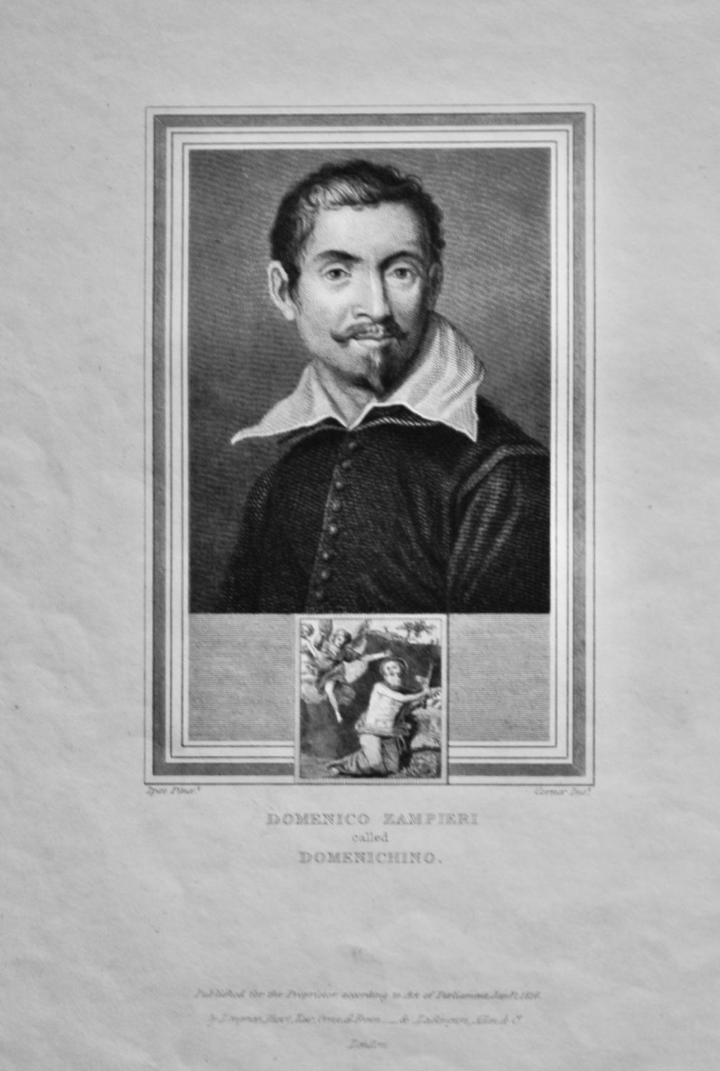 Domenico Zampieri called Domenichino.  1825.