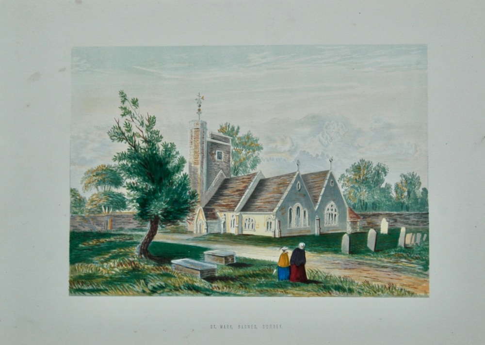 St. Mary, Barnes, Surrey.  1869
