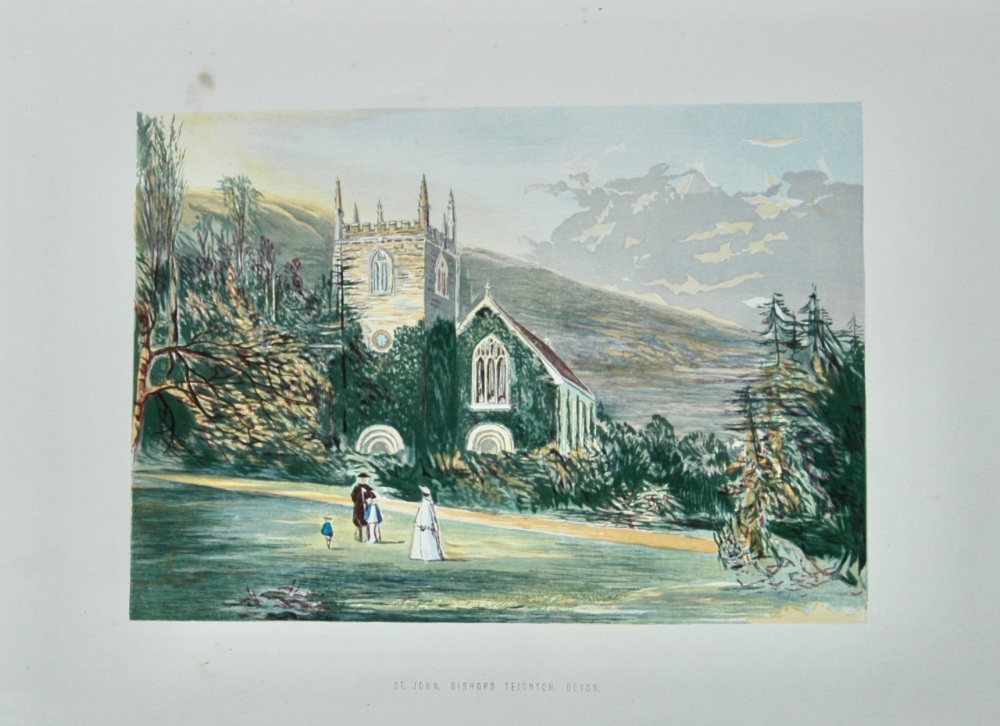 St. John, Bishops Teignton, Devon.  1869.