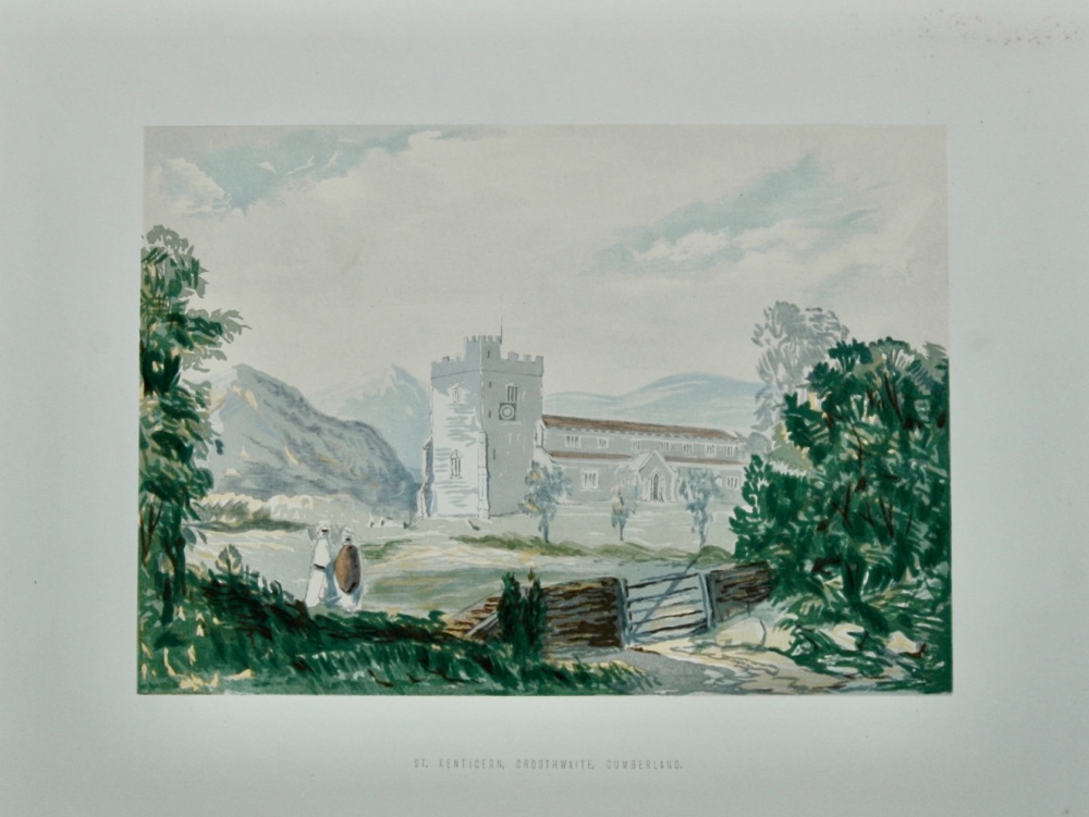 St. Kentigern, Crosthwaite,  Cumberland.  1869.