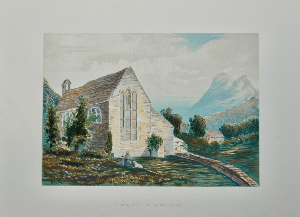 St. Mary, Beddgelert,  Carnarvonshire.  1869.