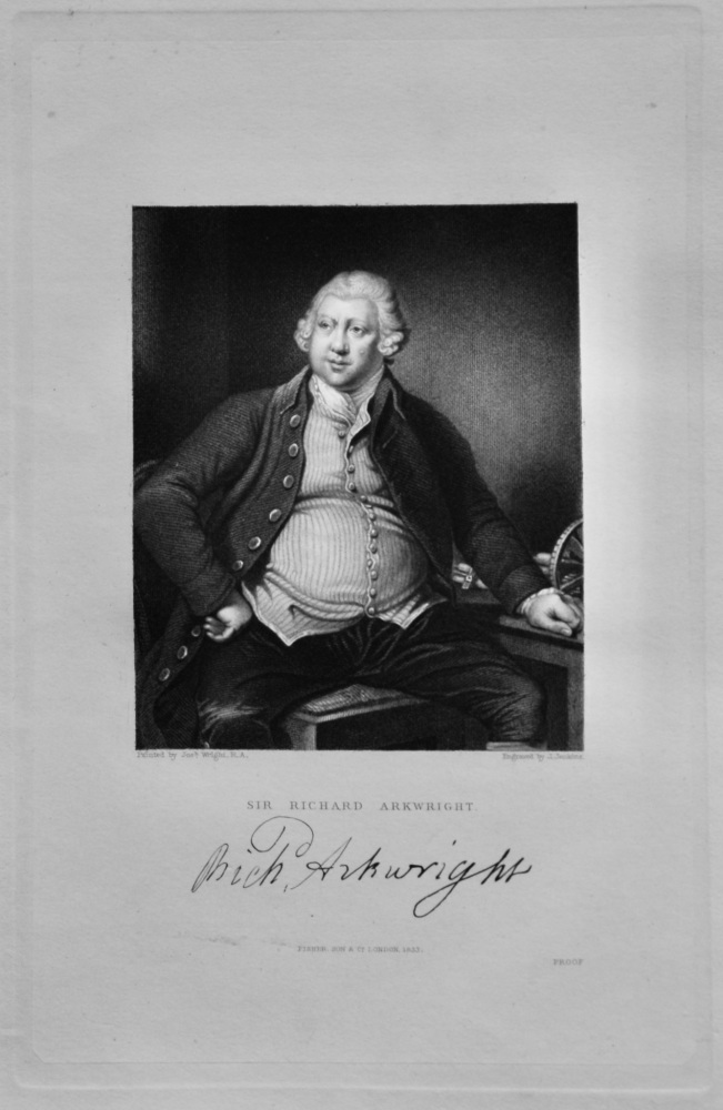 Sir Richard Arkwright.  1833.