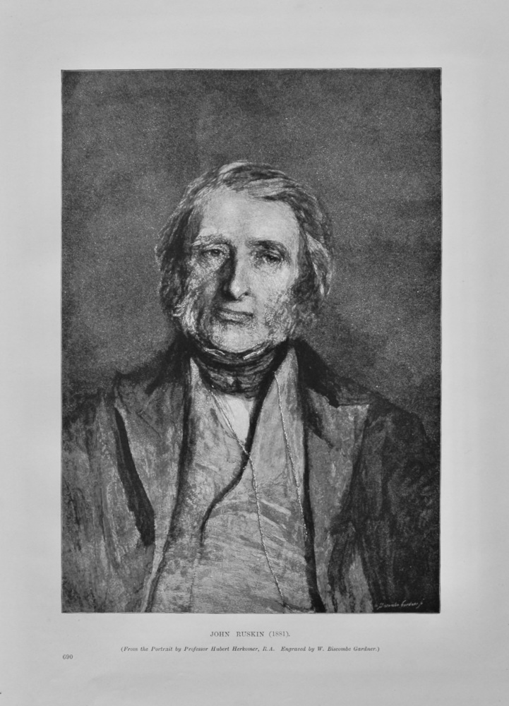 John Ruskin  (1881). 