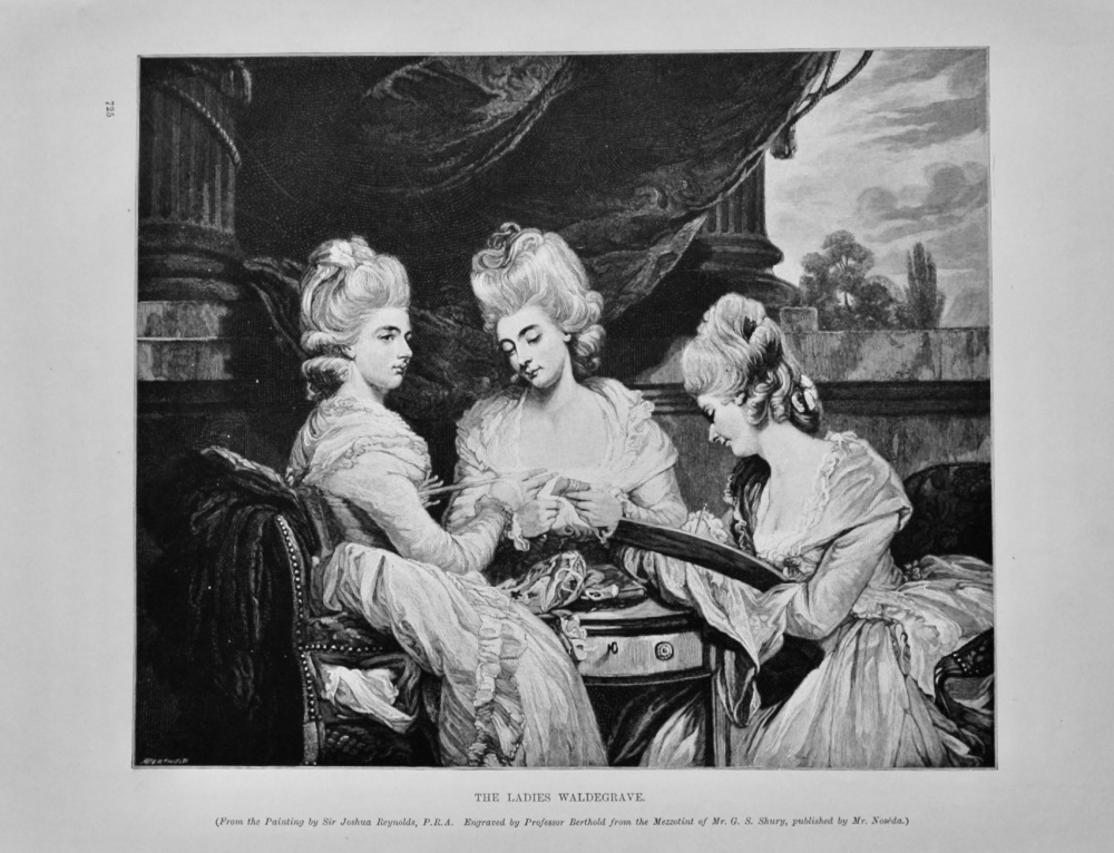 The Ladies Waldegrave.  1890.