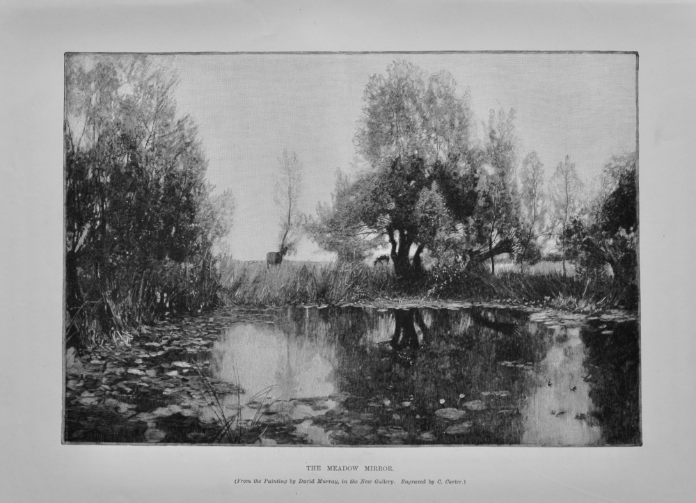 The Meadow Mirror.  1891.