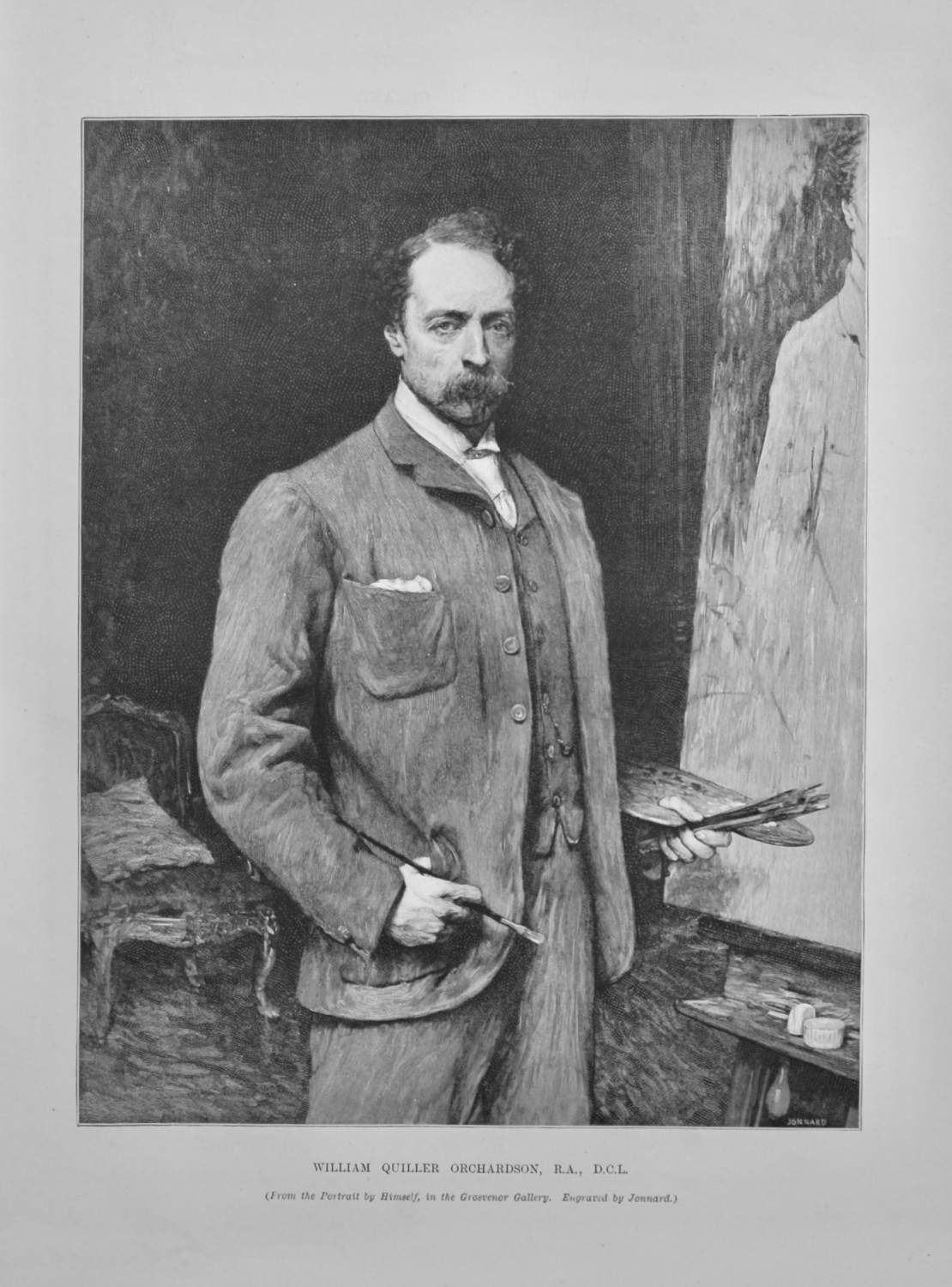 William Quiller Orchardson,  R.A., D.C.L.  1891.