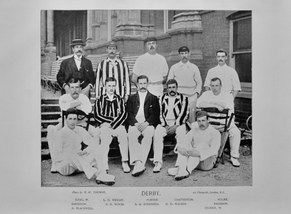 Derby.  (Cricket Team  1895.