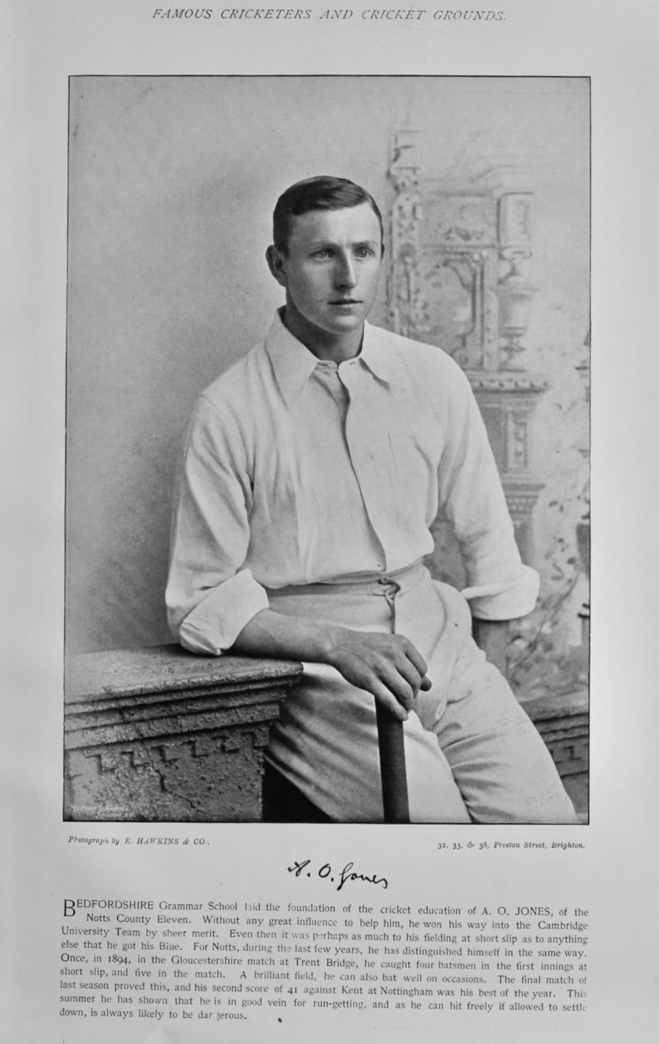 Arthur Owen Jones.  1895.