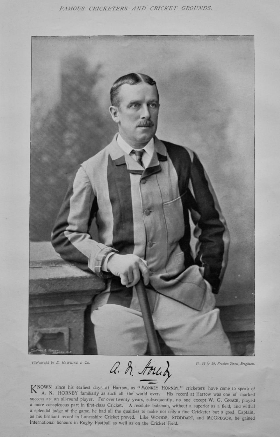 Albert Neilson Hornby.  1895.