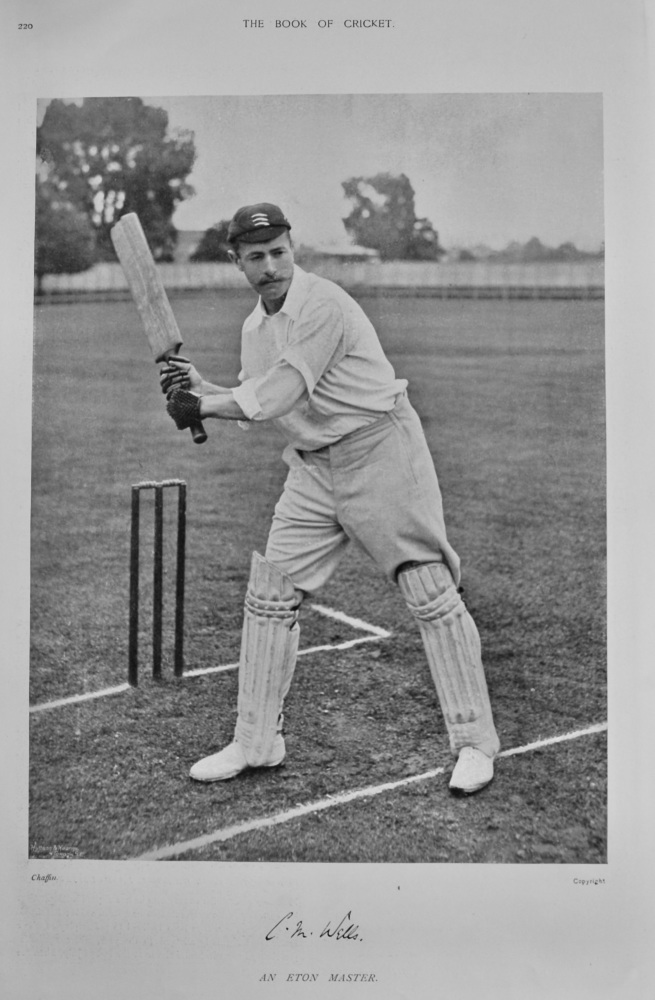 Cyril Mowbray Wells.  1899.  (Cricketer).