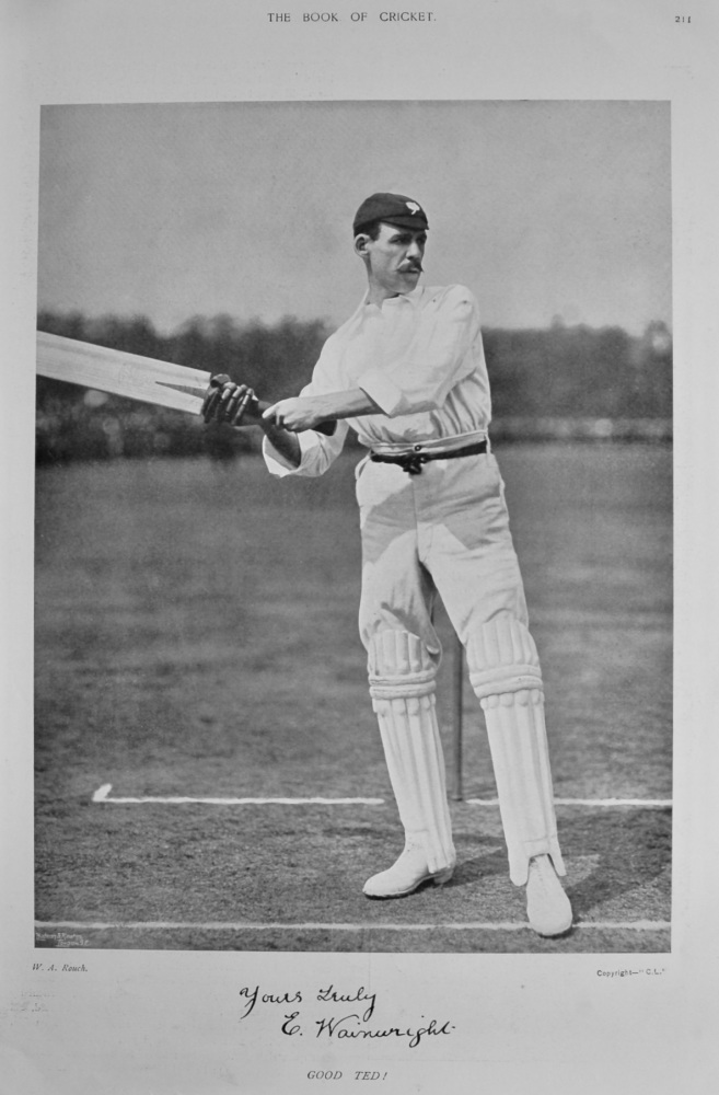 Edward Wainwright.  1899.  (Cricketer).