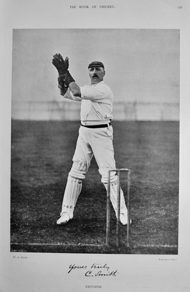 Charles Smith. 1899.  (Cricketer).