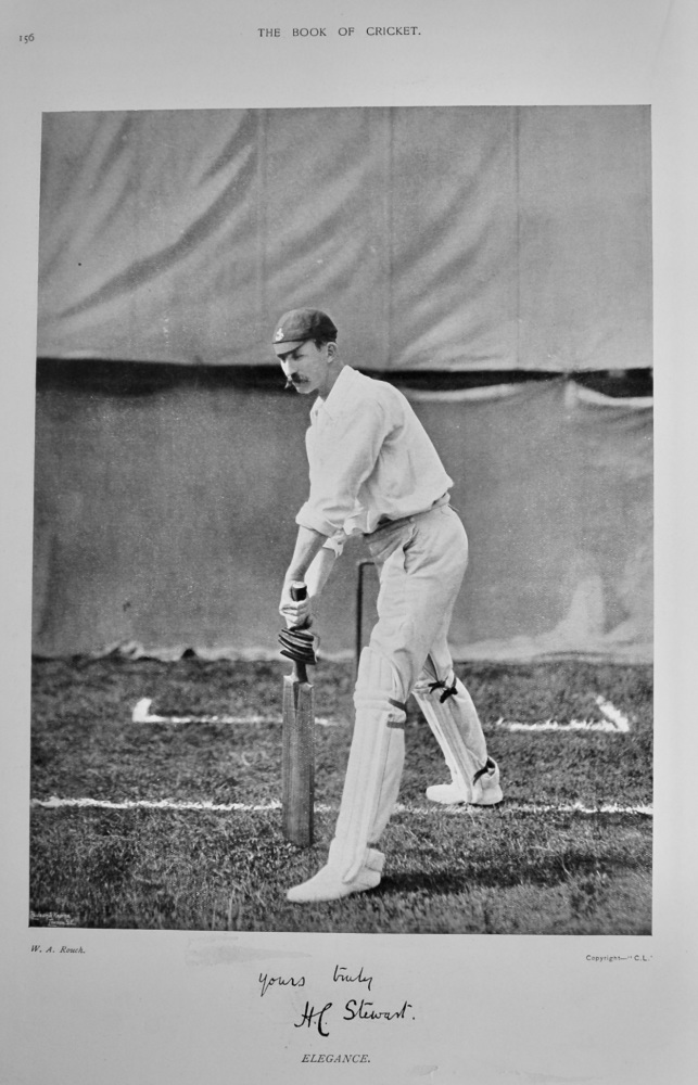 Haldane  Campbell  Stewart.    &    William Gunn.  1899.  (Cricketers).