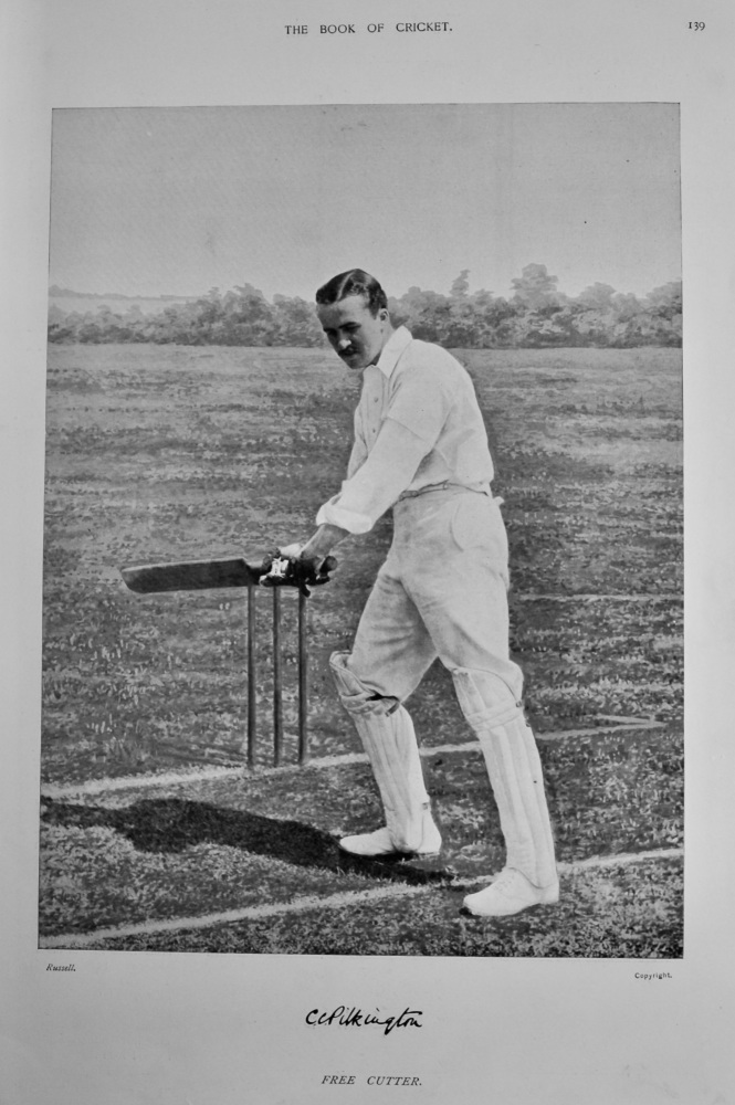 Charles Carlisle Pilkington.  1899.  (Cricketer).