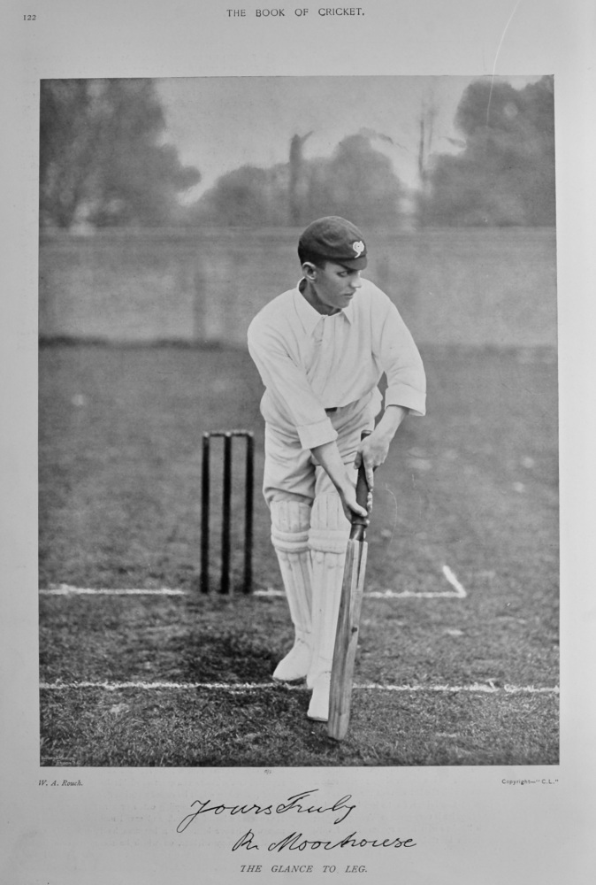 Robert Moorhouse.  1899.  (Cricketer).
