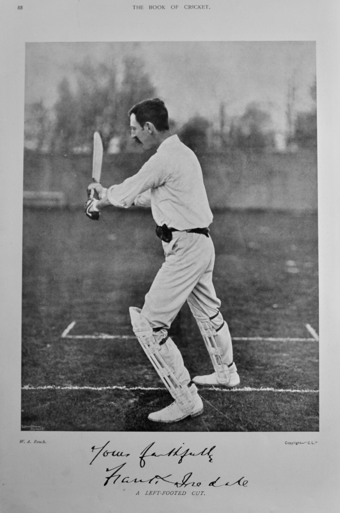 Frank Iredale.  1899.  (Cricketer).