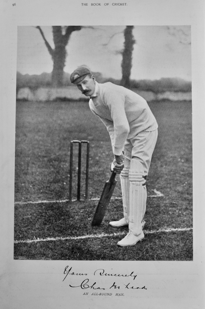 Charlie Edward McLeod.  1899.  (Cricketer).