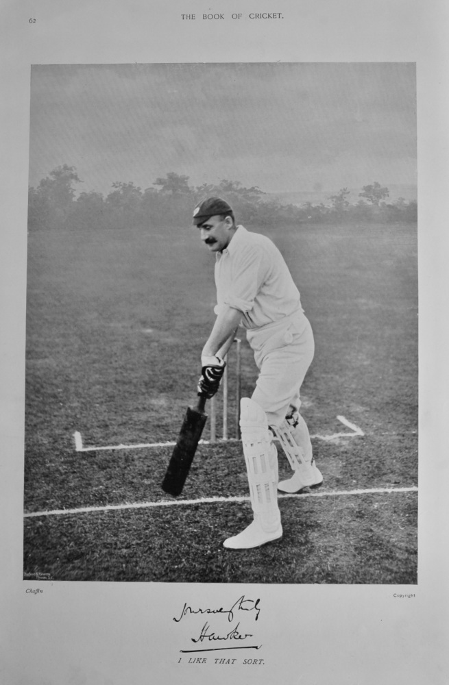Martin Bladen Hawke.  1899.  (Cricketer).