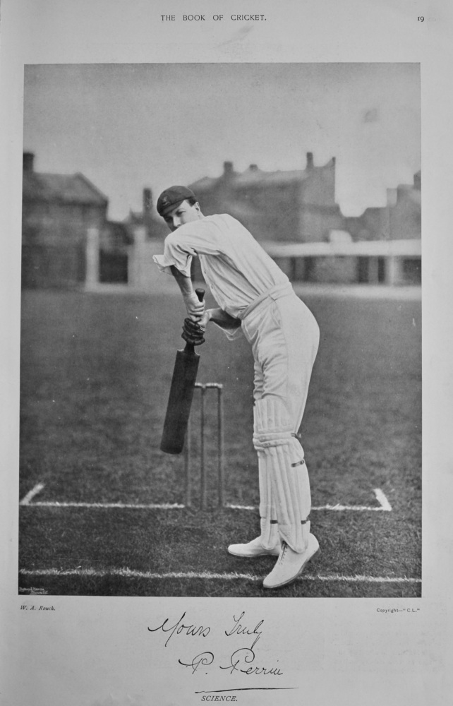 Percy  Perrin.  1899.   (Cricketer).