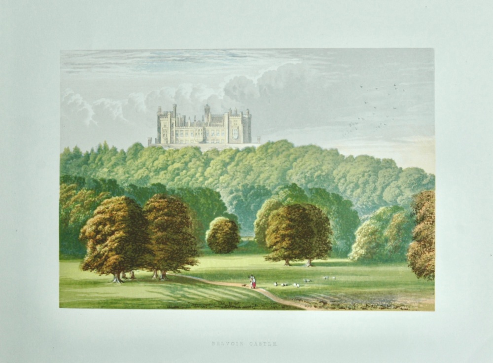 Belvoir Castle.- Duke of Rutland.  1880c.