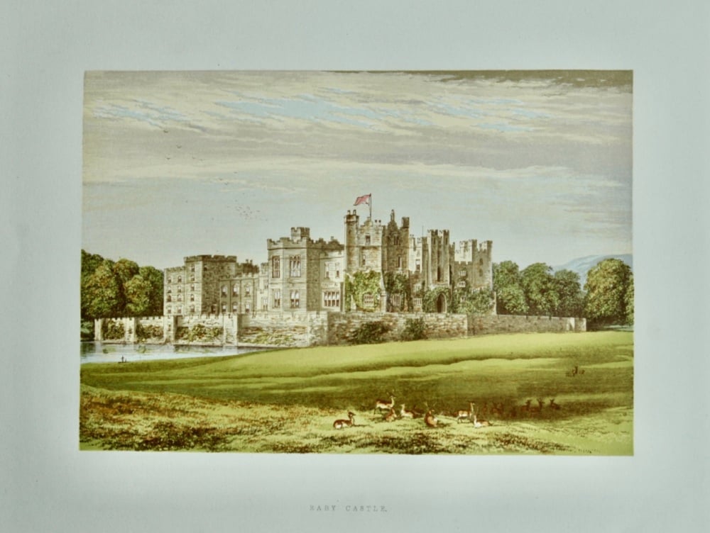 Raby Castle. 1880c.