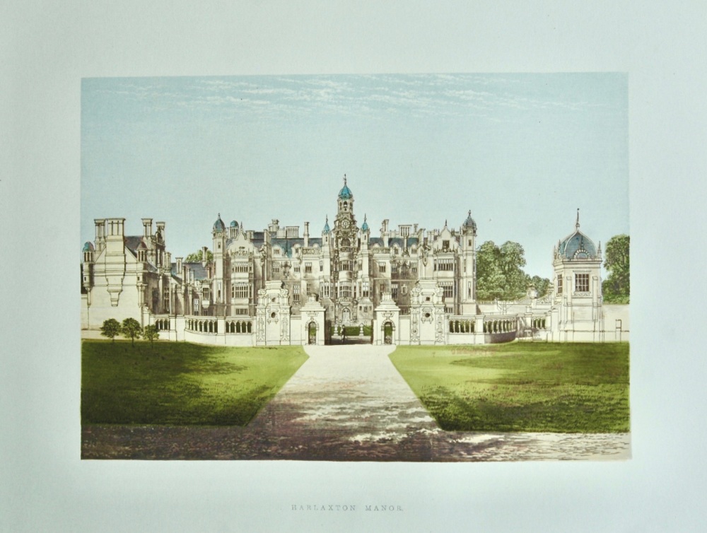 Harlaxton Manor.  1880c.