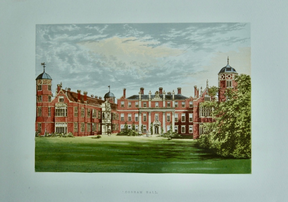 Cobham Hall.  1880c.