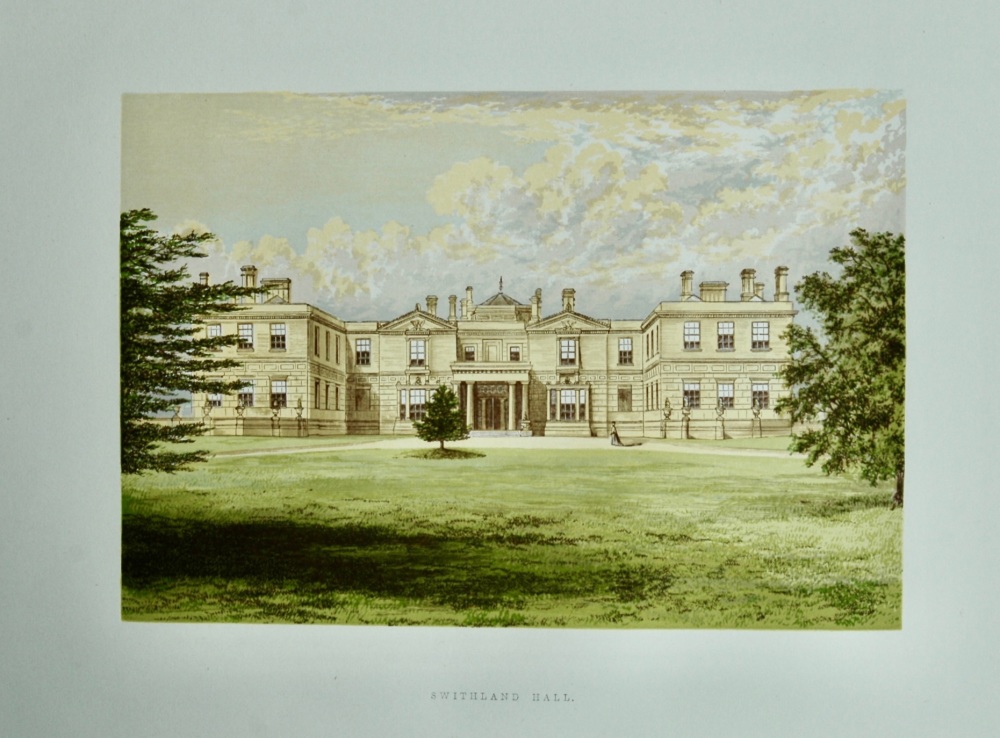 Swithland Hall.  1880c.