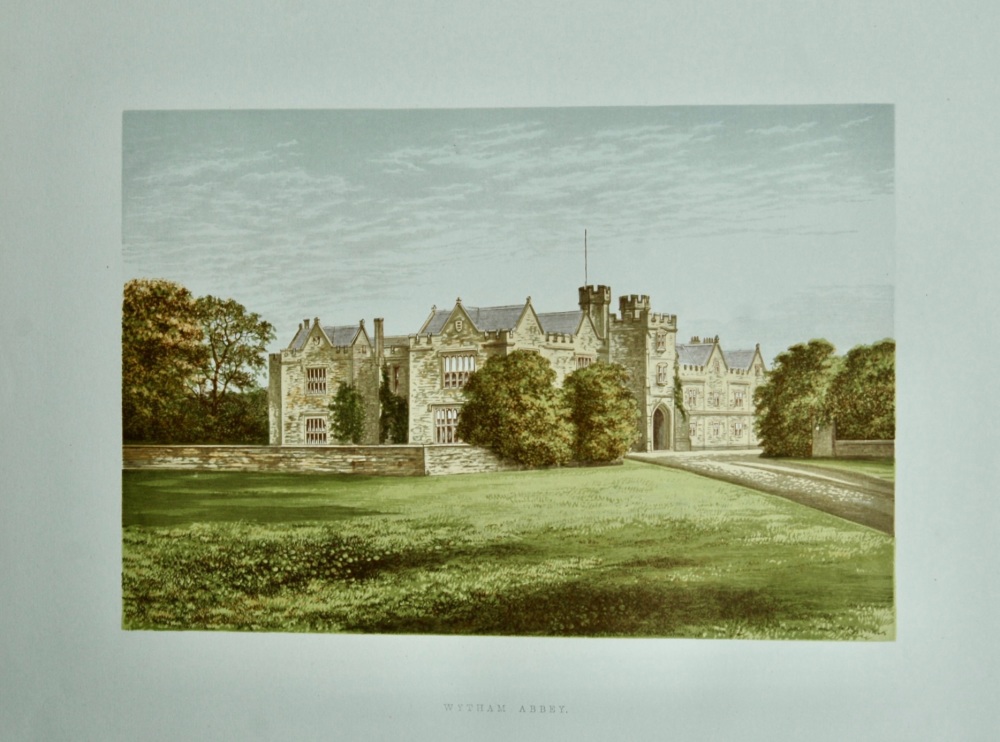 Wytham Abbey.  1880c.