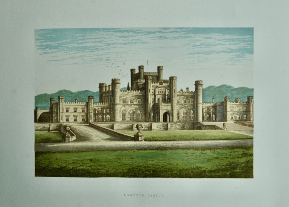 Lowther Castle.  1880c.