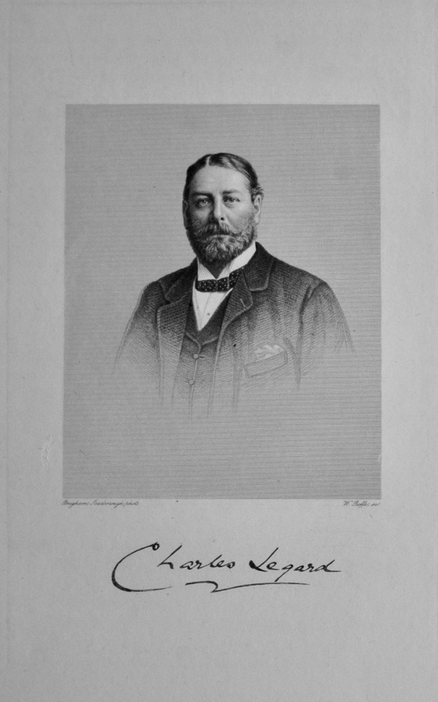 Sir Charles Legard.  (Member of the Jockey Club.)  1908.