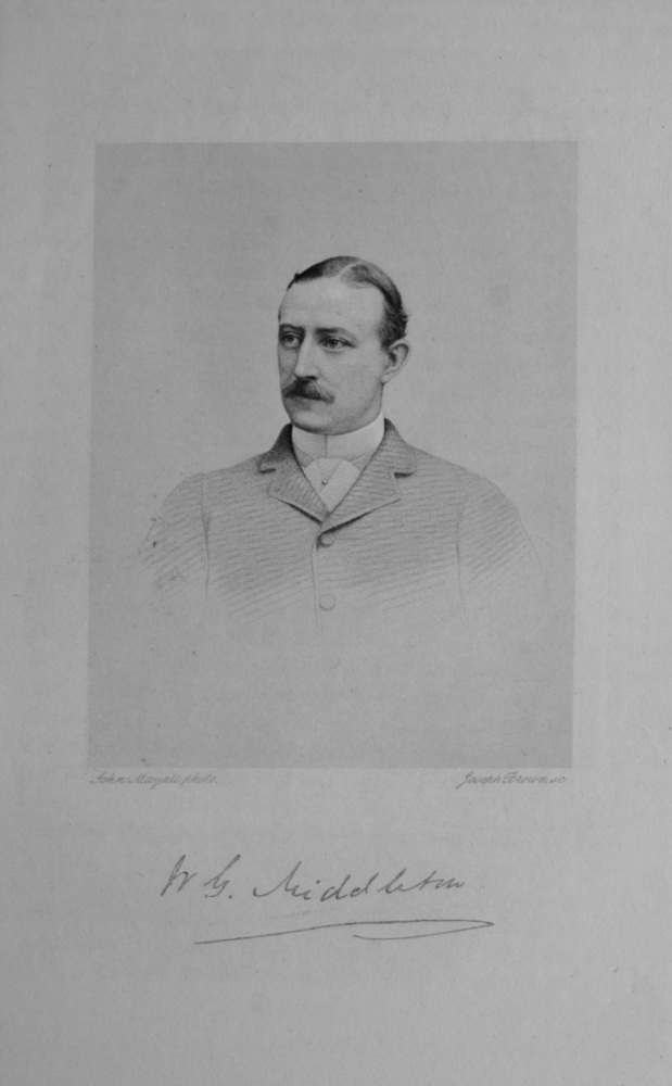 Captain W. G. Middleton.  1908.  (Jockey)