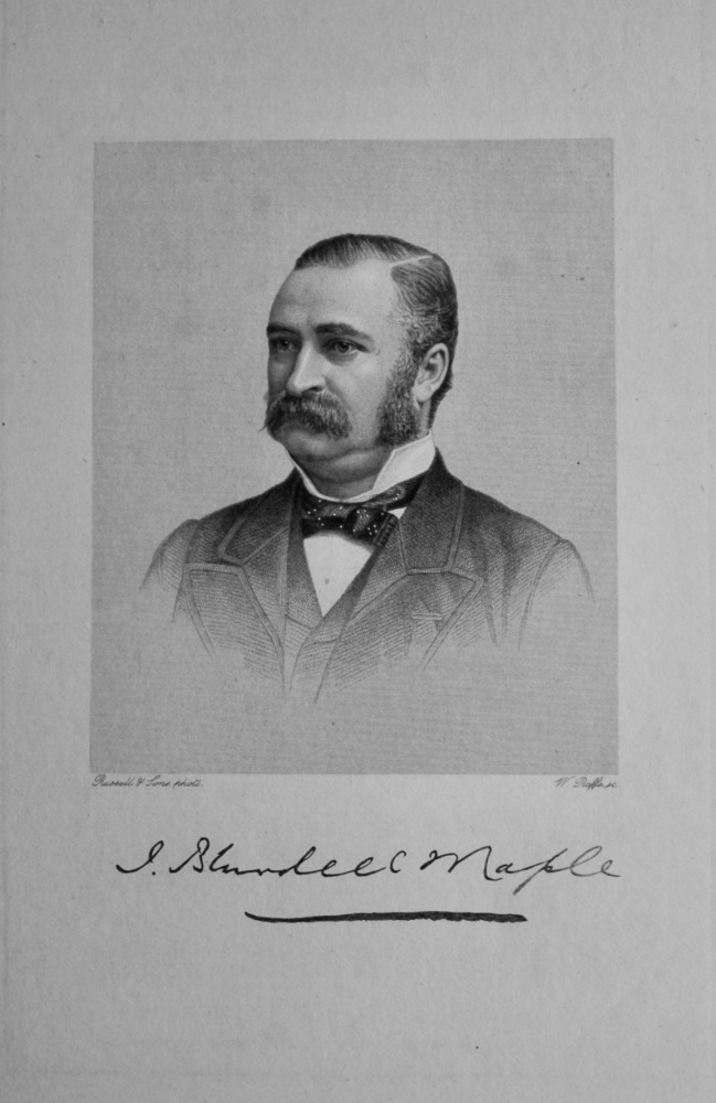 Sir John Blundell Maple. 1908.