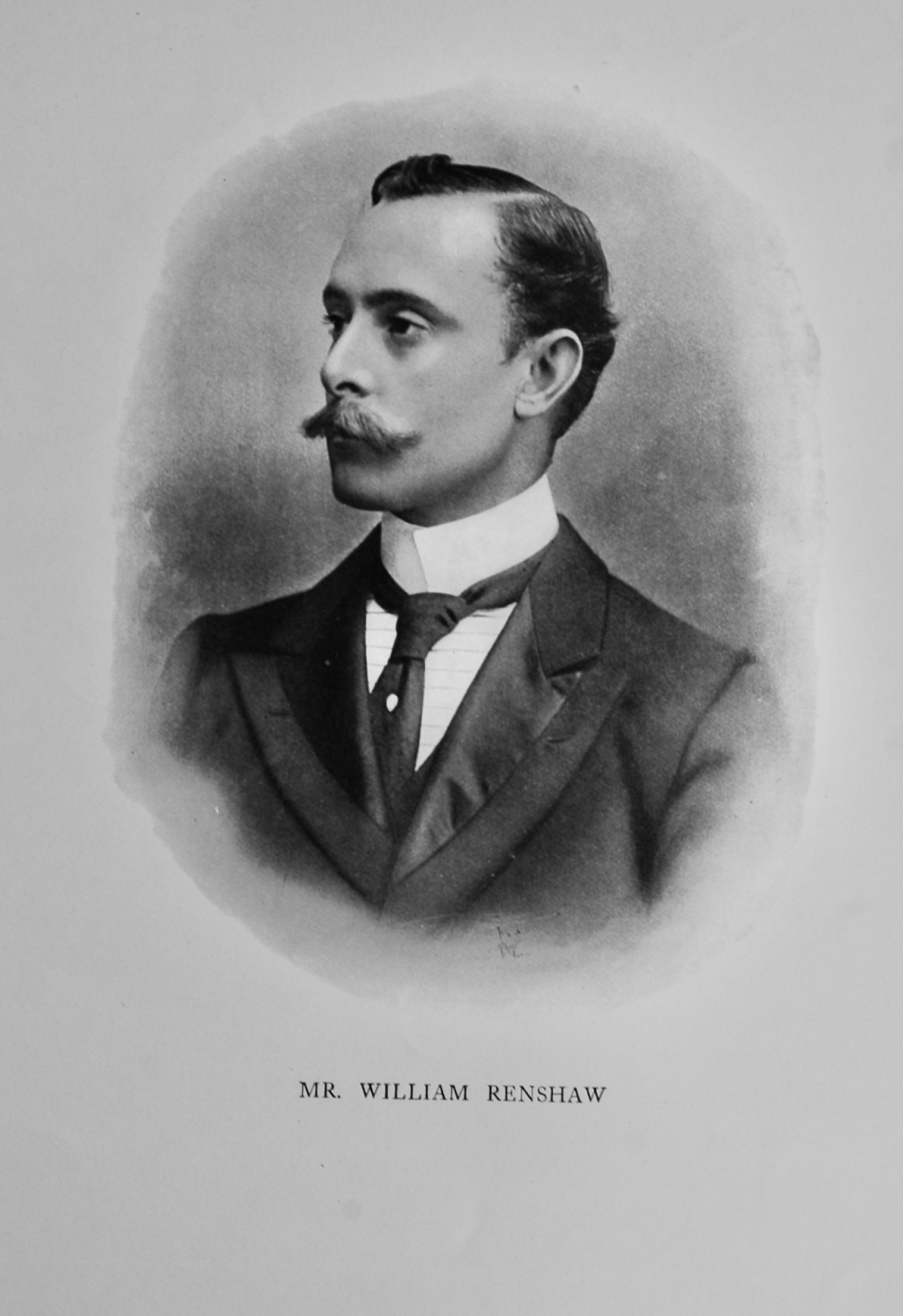 Mr. William Renshaw.  1908.
