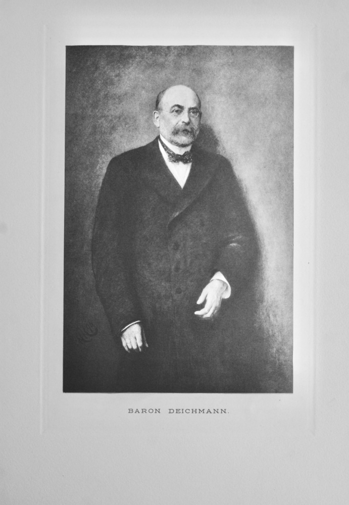 Baron Adolph Wilhelm Deichmann.  1908.