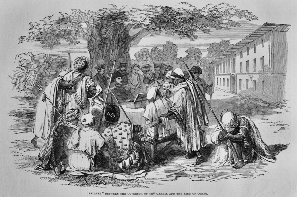 The Gambia Quality Antique Prints, Periodicals, Engravings for Sale