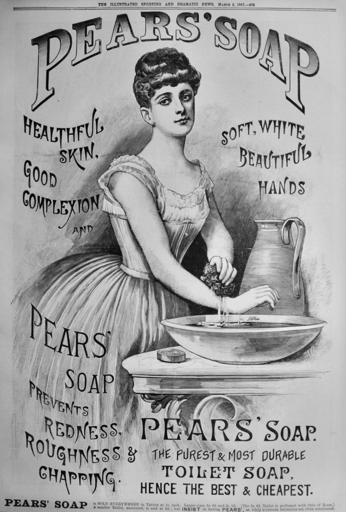 Pears'  Soap.   1887.