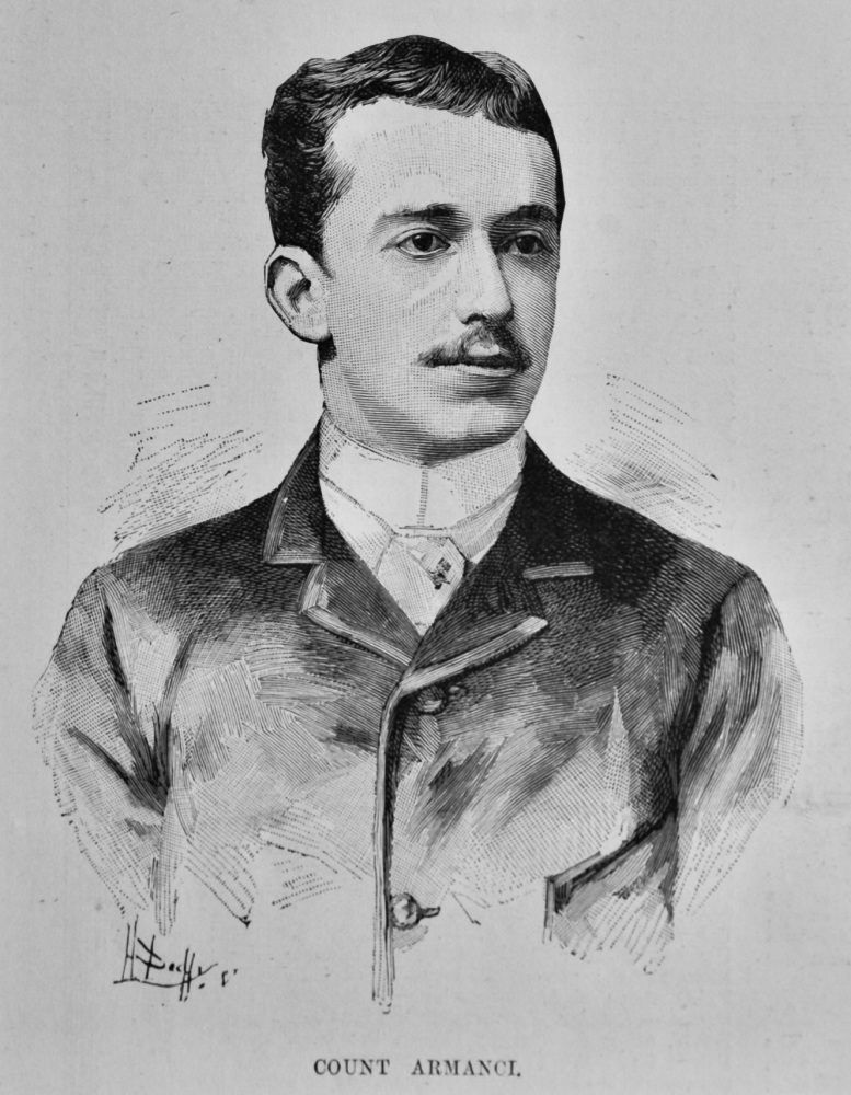 Count Armanci.  1887.  (Portrait)