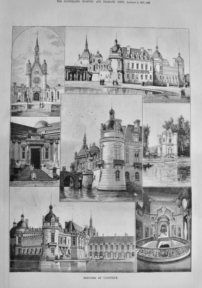 Sketches at Chantilly.  1887.