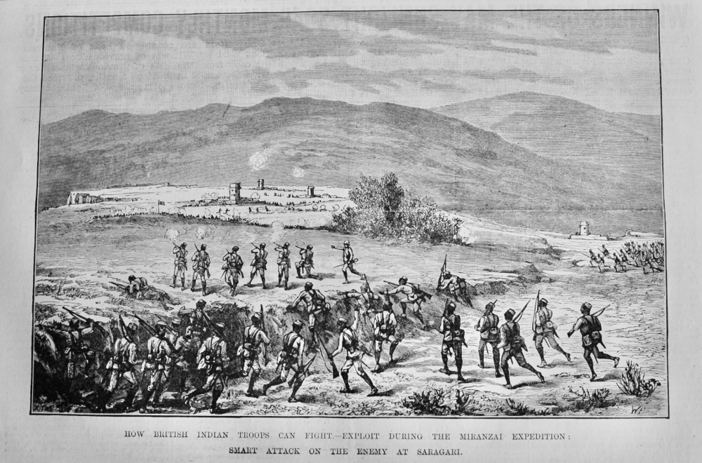 How British Indian Troops can Fight.- Exploit during the Miranzai Expeditio