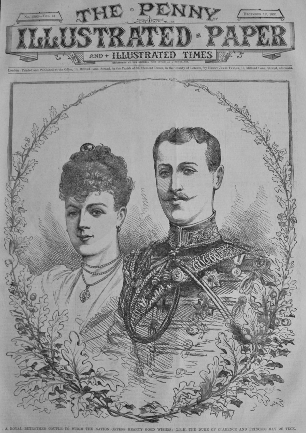 A Royal Couple to whom the Nation offers Hearty Good Wishes :  T.R.H. The D