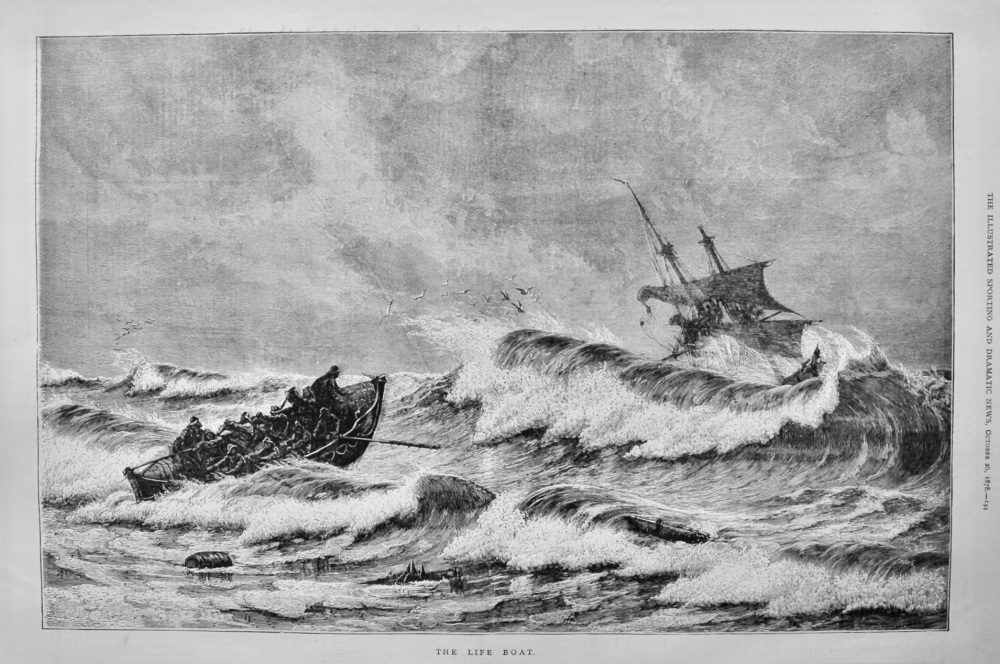 The Life Boat.  1878.