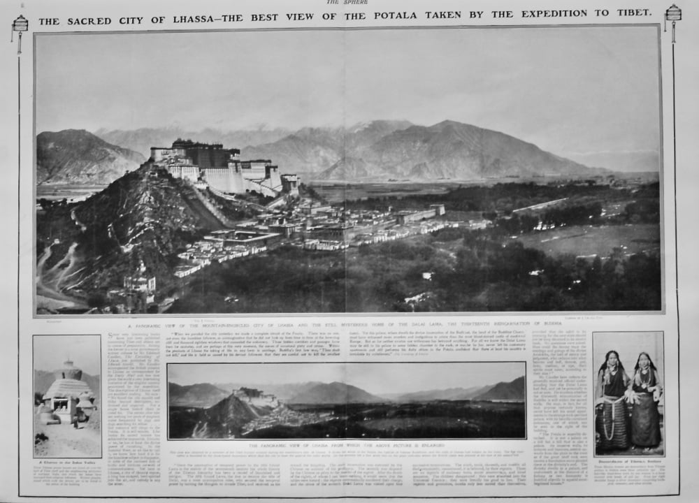 The Penetration of Hidden Tibet.  (Supplement)  1905.
