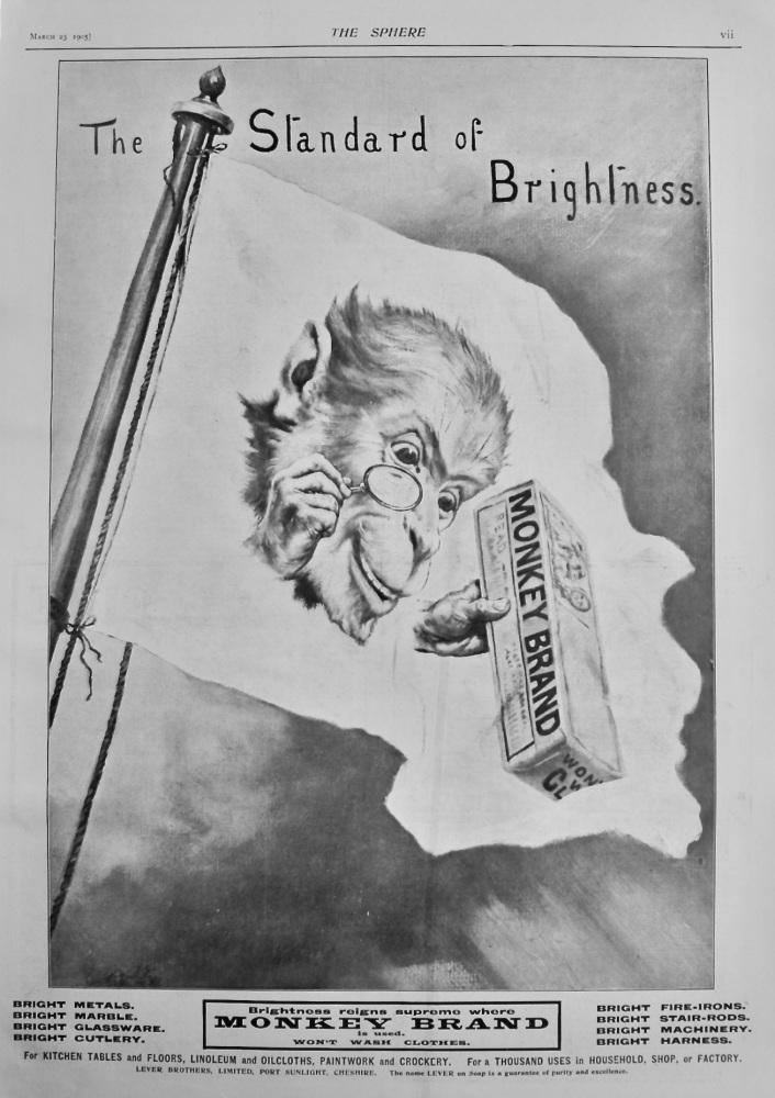Monkey Brand.  1905.