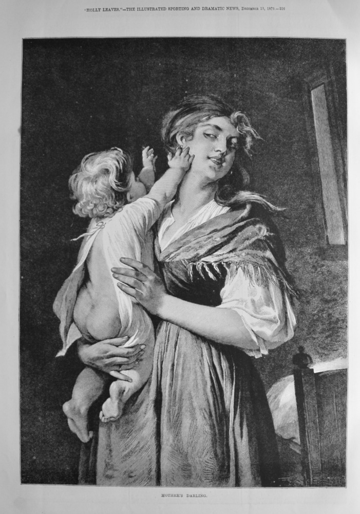 Mother's Darling.  1879.