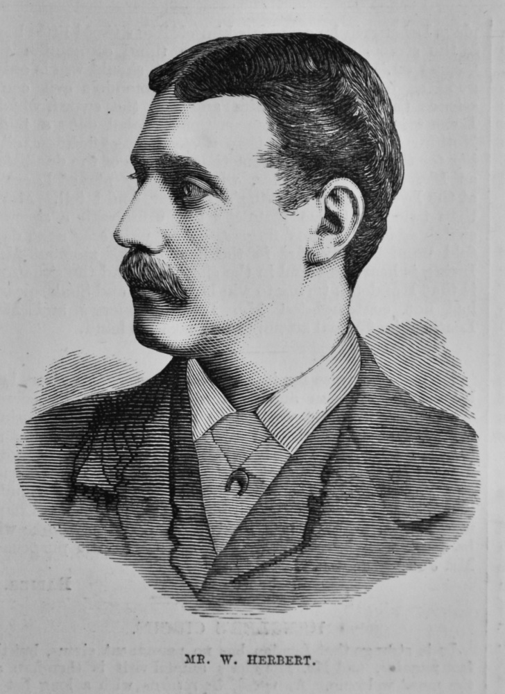 Mr. W. Herbert.  1879.