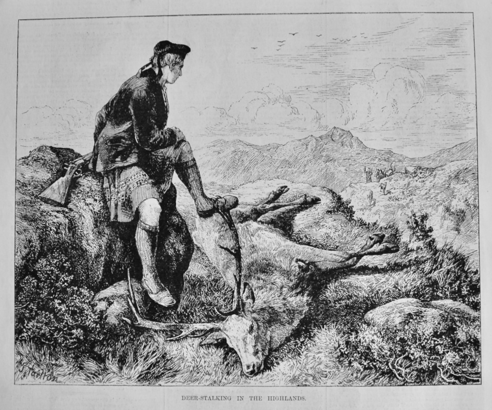 Deer-Stalking in the Highlands. 1879.