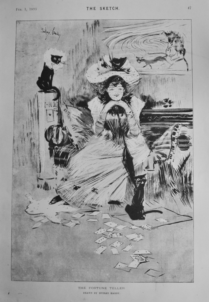 The Fortune Teller.  1893.
