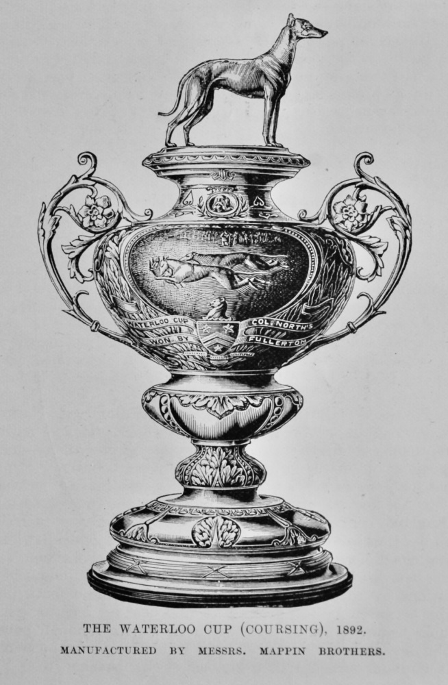 The Waterloo Cup (Coursing) 1892.