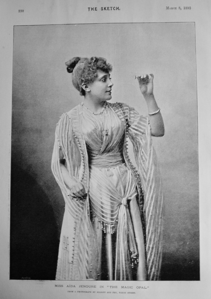 Miss Aida Jenoure in "The Magic Opal."  1893.